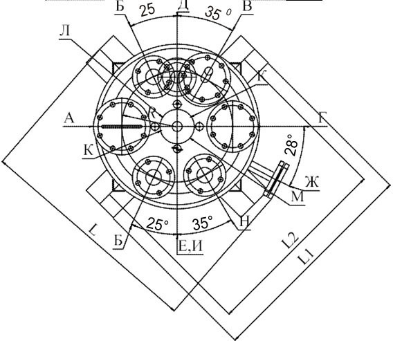 Аппараты стальные эмалированные с лопастной мешалкой V=2,5; 4,0; 6,3